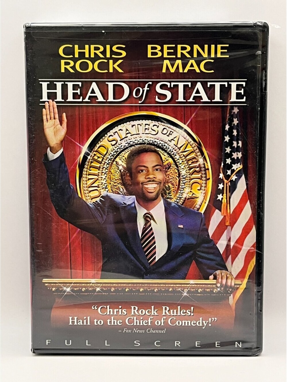 Head of State DVD Full Screen Chris Rock 2003 Comedy